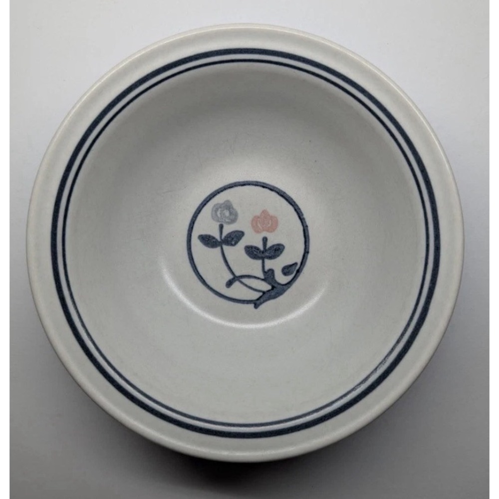 Pfaltzgraff Windsong 6" Stoneware Soup Cereal Bowls Vintage USA